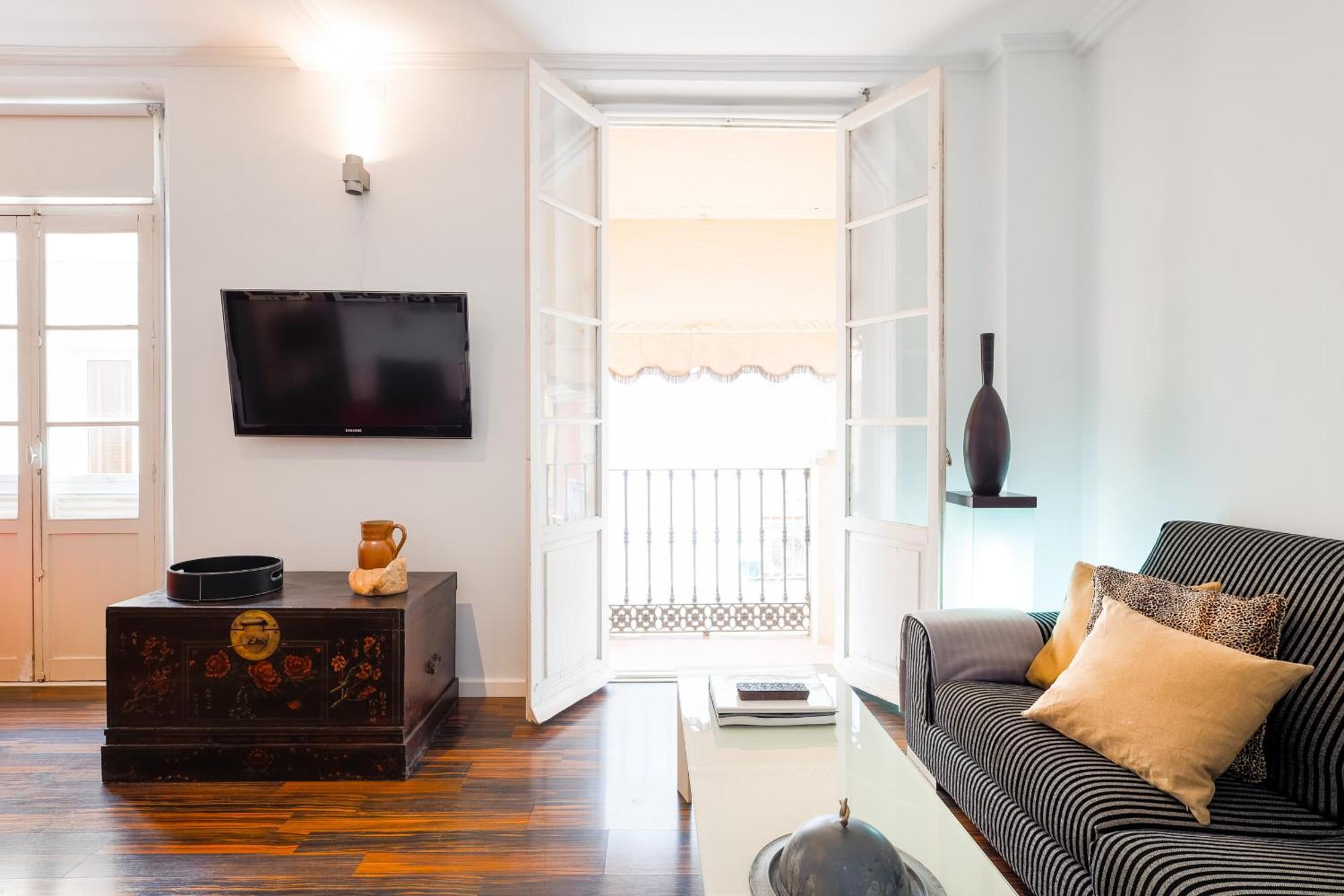 C92 - Rustic Two Bedrooms Apartment With Terrace 马拉加 外观 照片