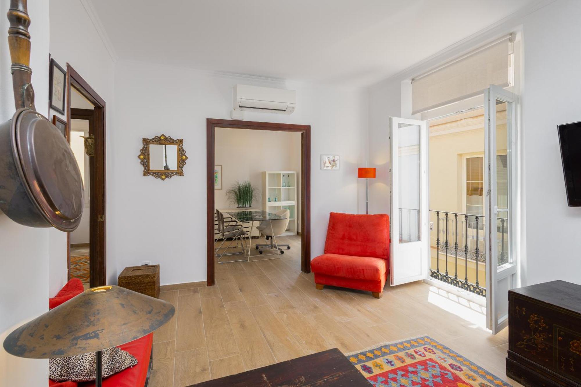C92 - Rustic Two Bedrooms Apartment With Terrace 马拉加 外观 照片