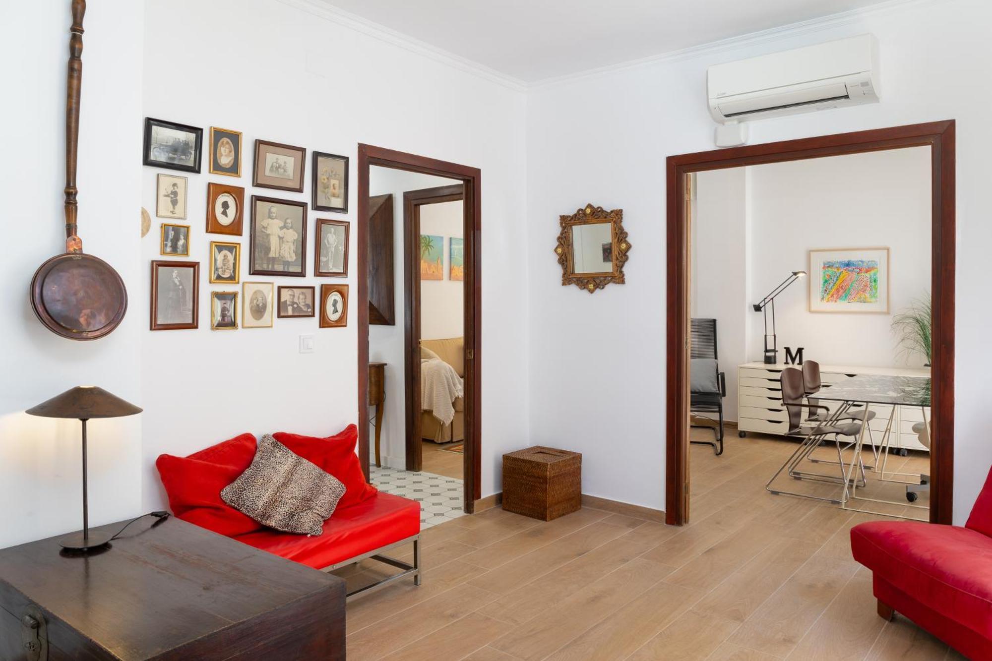 C92 - Rustic Two Bedrooms Apartment With Terrace 马拉加 外观 照片