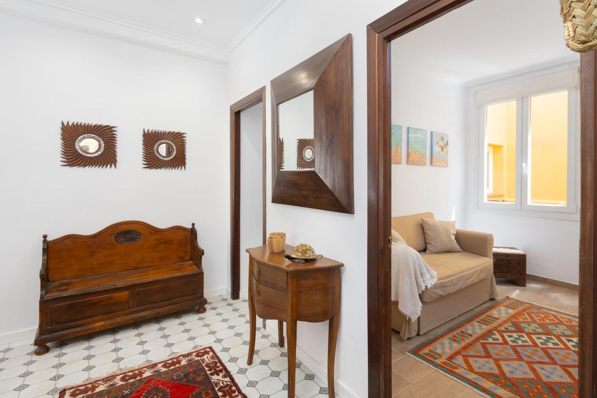 C92 - Rustic Two Bedrooms Apartment With Terrace 马拉加 外观 照片