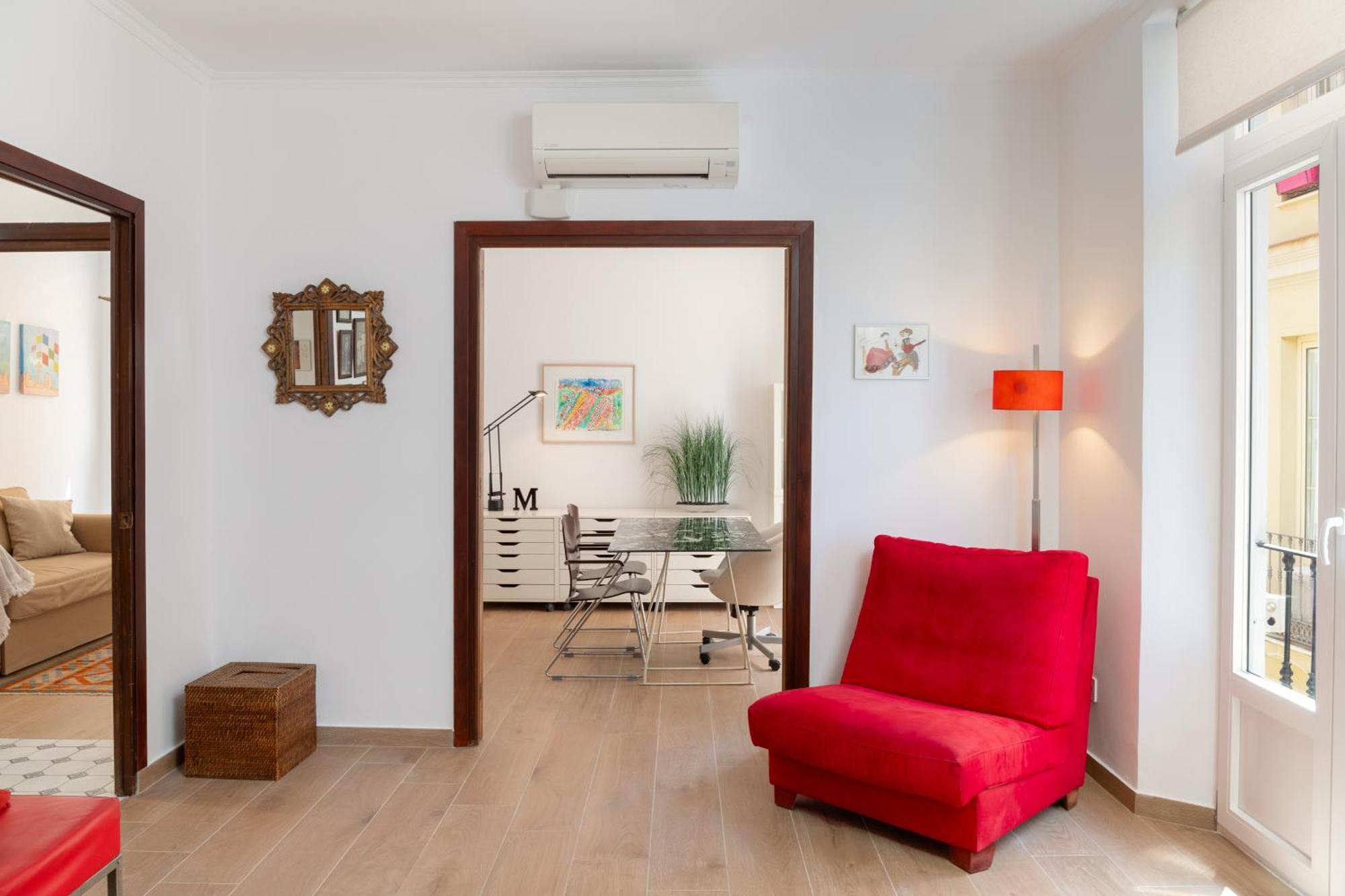 C92 - Rustic Two Bedrooms Apartment With Terrace 马拉加 外观 照片